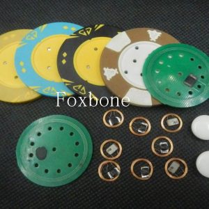 CLASSIC POKER CHIPS 10-6000 : 9 GRAM AUTHENTIC CASINO FEEL WITH TRI-COLOR DESIGN AND TEXTURED MOLD – 50 PACK