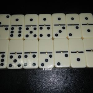 D6 Double 6 Domino row 28 pieces with Nails Set Adult Domino set, classic board game domino set, game set 28 pieces