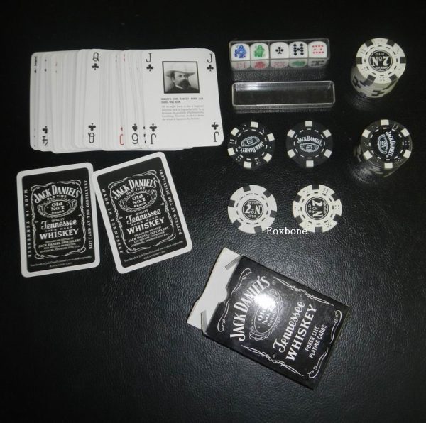 Tabletop games, Monopoly, Texas Hold 'em Poker, Blackjack, poker club, small six dice pattern poker chips - 图片 5